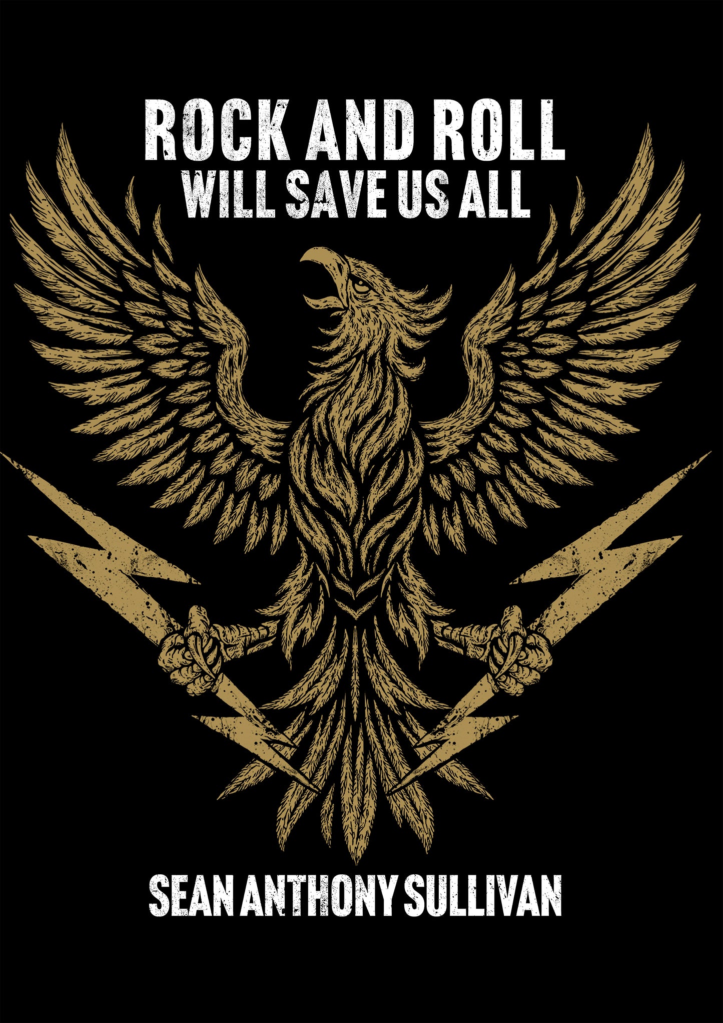 “Rock And Roll Will Save Us All” Album Artwork Poster - Screen Printed *PREORDER*