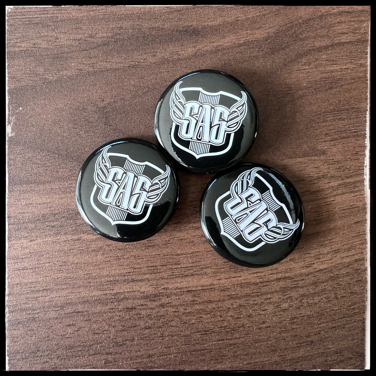 SAS Shield Button (1.25")