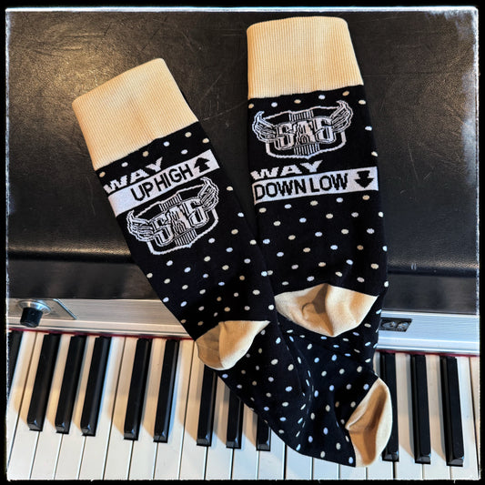 Polka Dot Socks – “Way Up High / Way Down Low” Edition