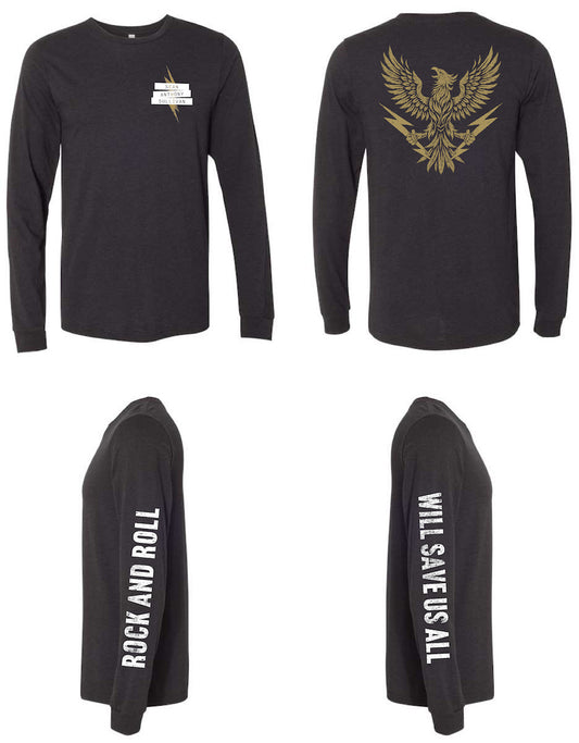 “Rock And Roll Will Save Us All” Long Sleeve T-Shirt - Artist Edition *PREORDER*